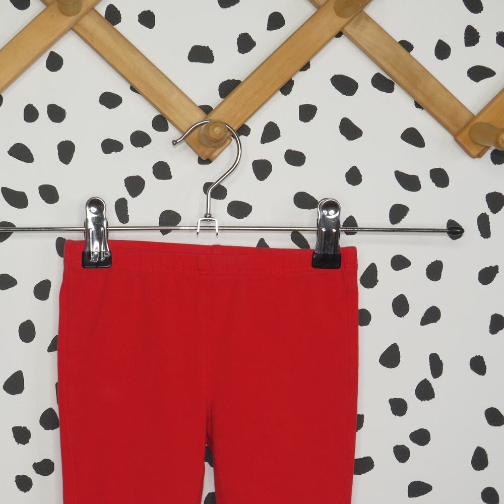 OskKosh Red Capri Pull On Toddler Leggings - Picture 2 of 6